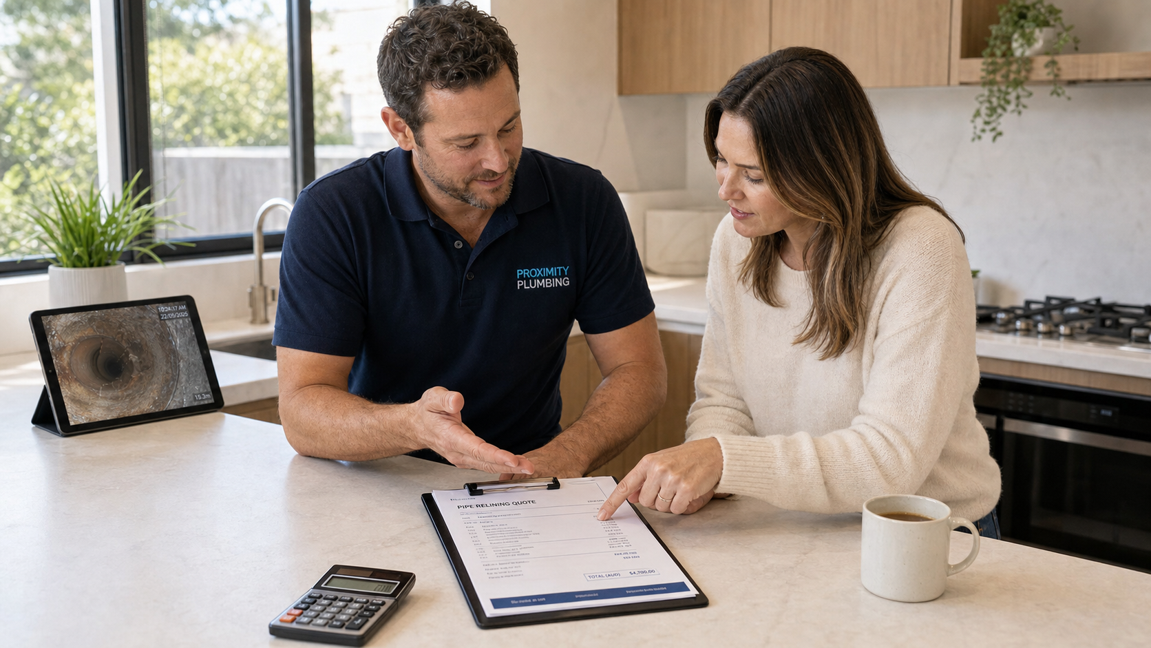 Pipe relining cost sydney explained